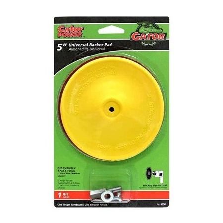 Gator Finishing 5Stickon Sand Disc Kit 3050